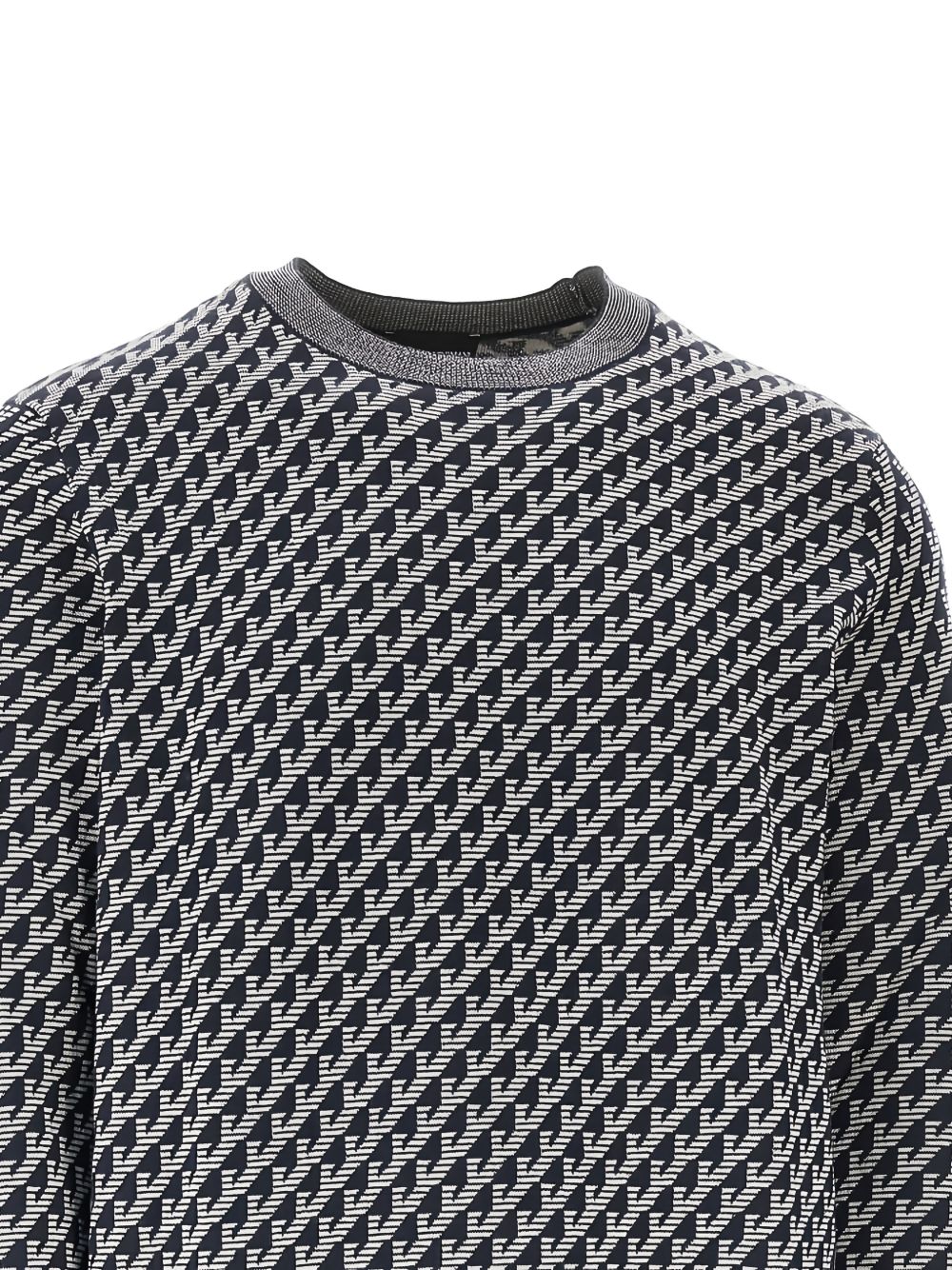 Emporio Armani Sweaters NAVY