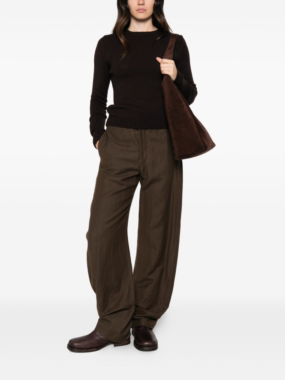 BASE Sweaters BROWN