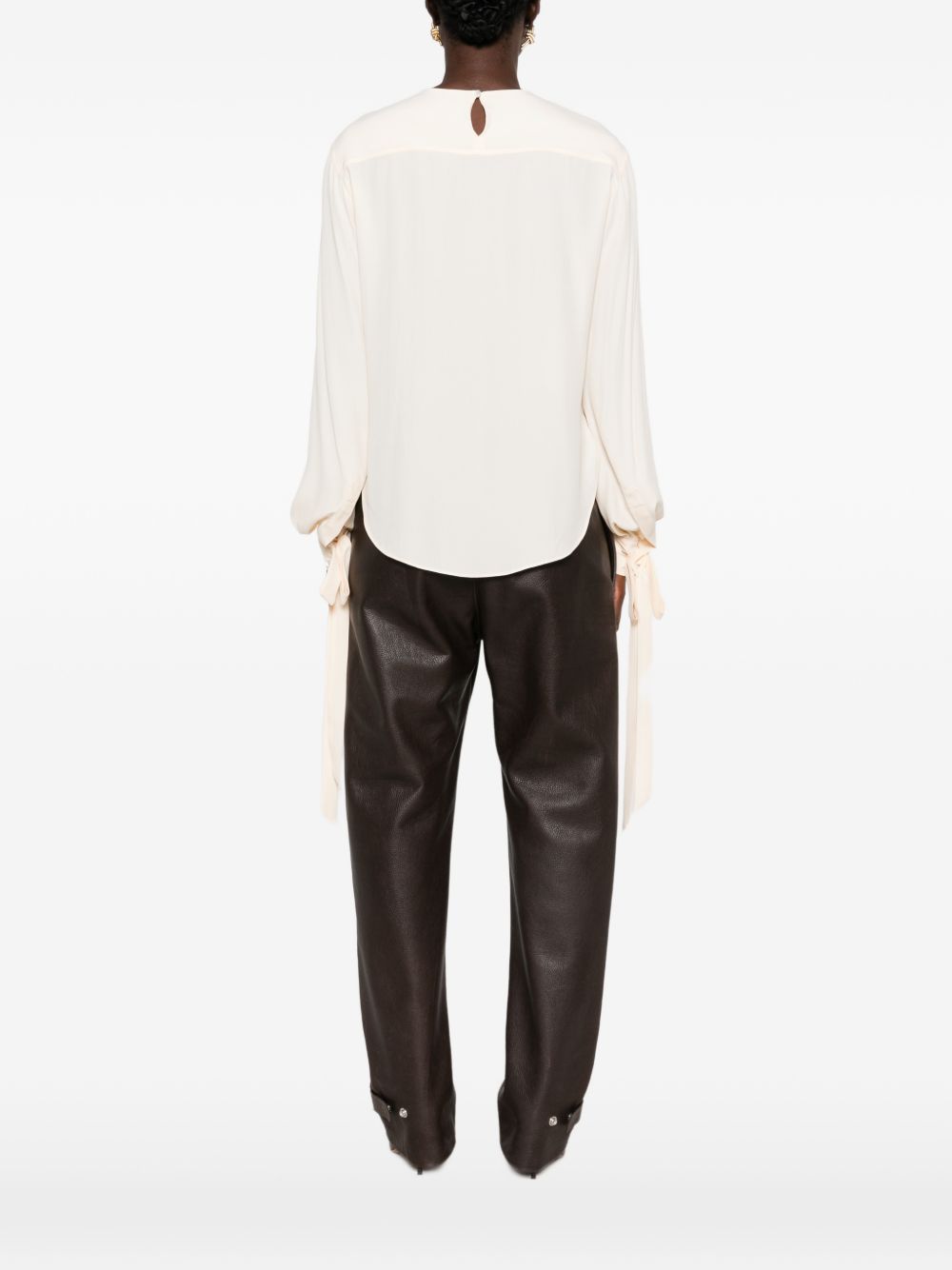 032C Alberta Ferretti Shirts ECRU