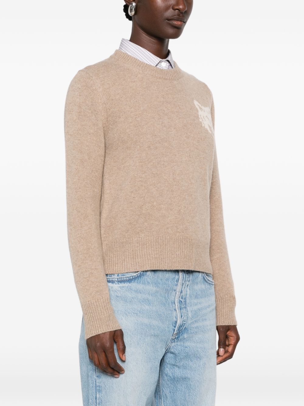 Maison Kitsuné MAISON KITSUNE'' Sweaters BEIGE