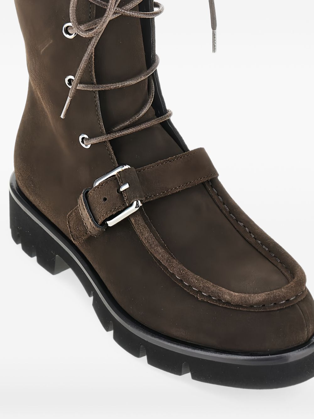 Emporio Armani Suede Leather Boots