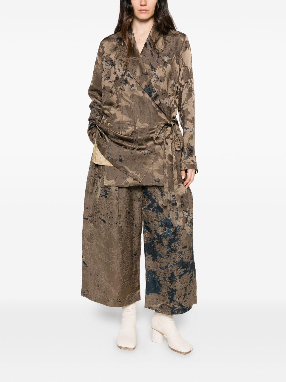 Uma Wang Trousers BROWN