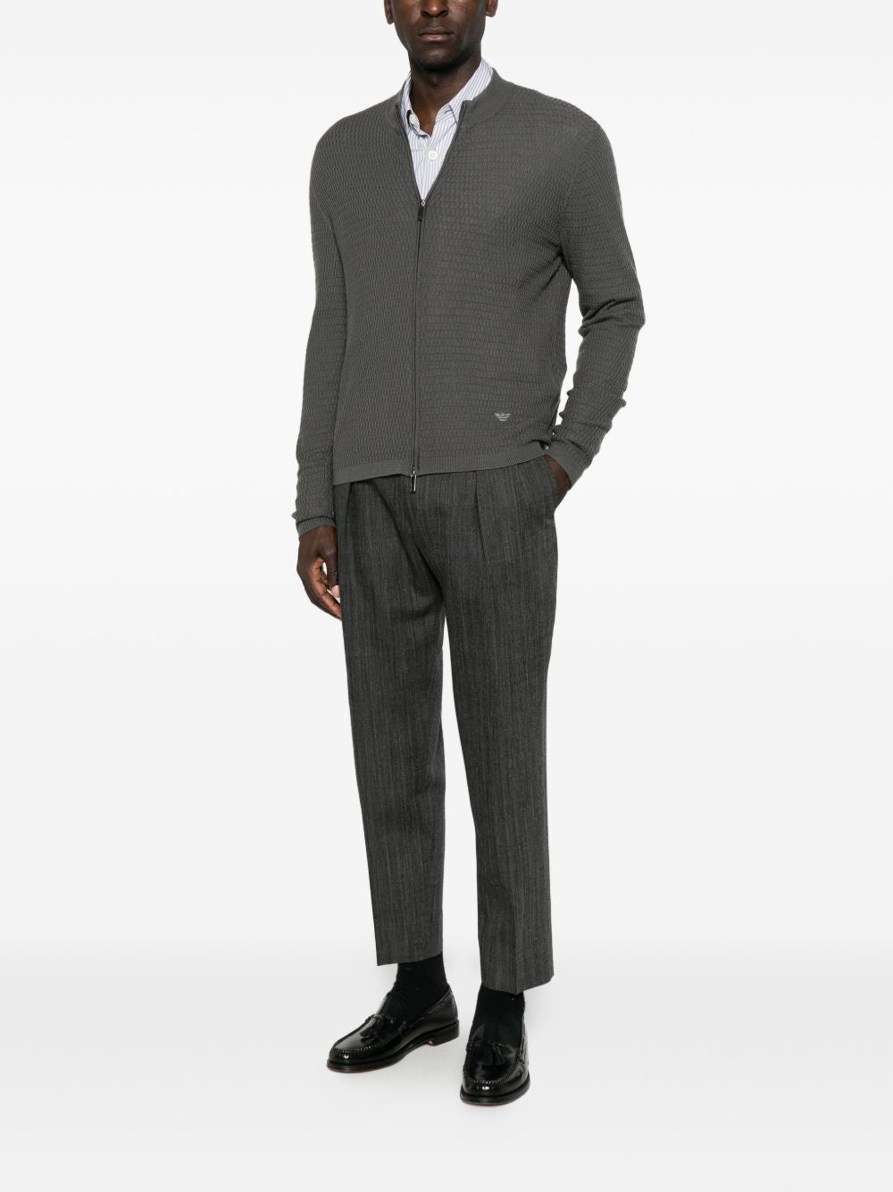 Emporio Armani Sweaters GREY