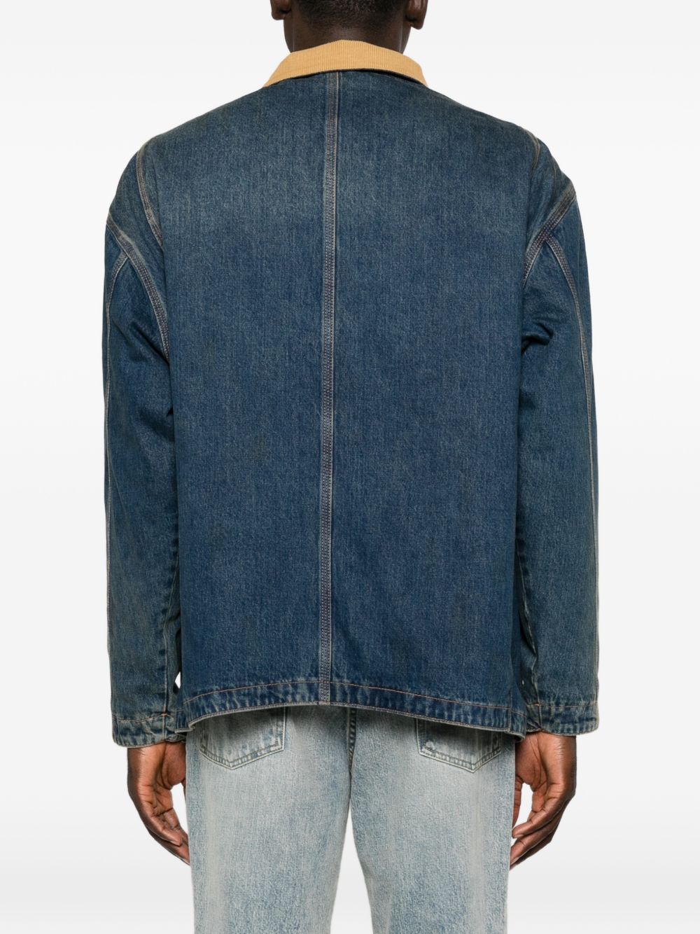 Emporio Armani Jackets NAVY