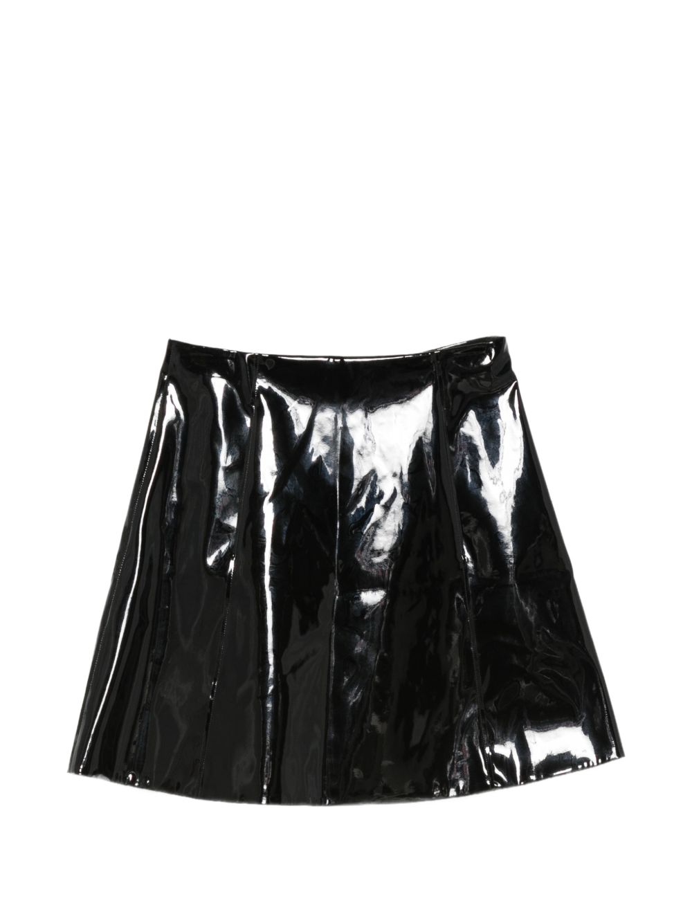 Emporio Armani Patent Short Skirt