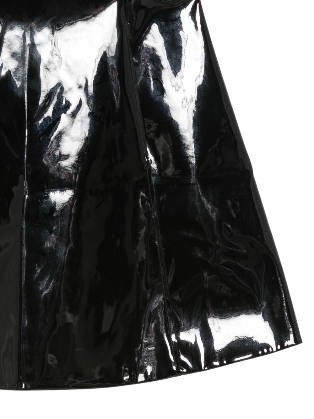Emporio Armani Patent Short Skirt