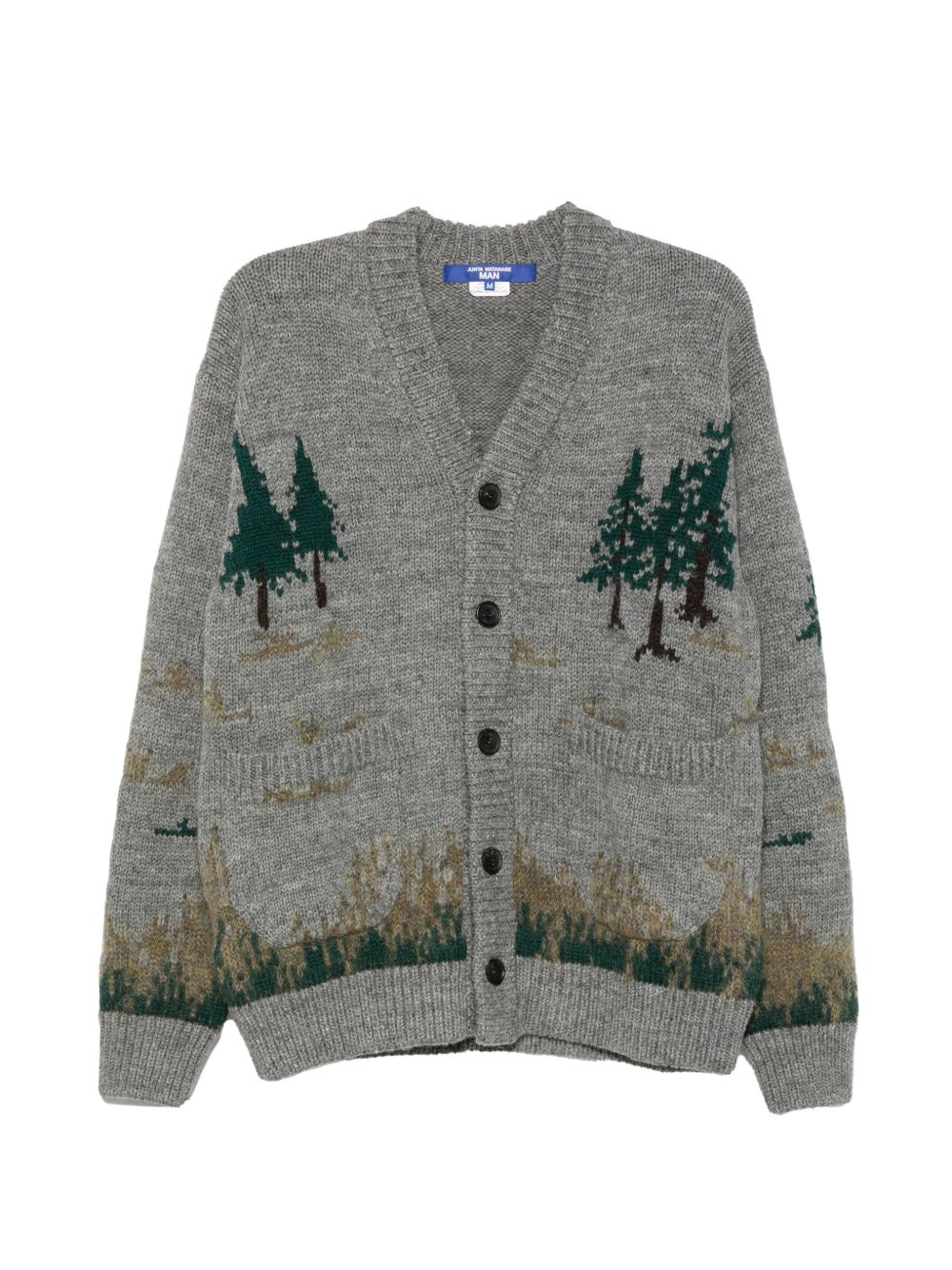 Junya Watanabe Intarsia Knit Cardigan
