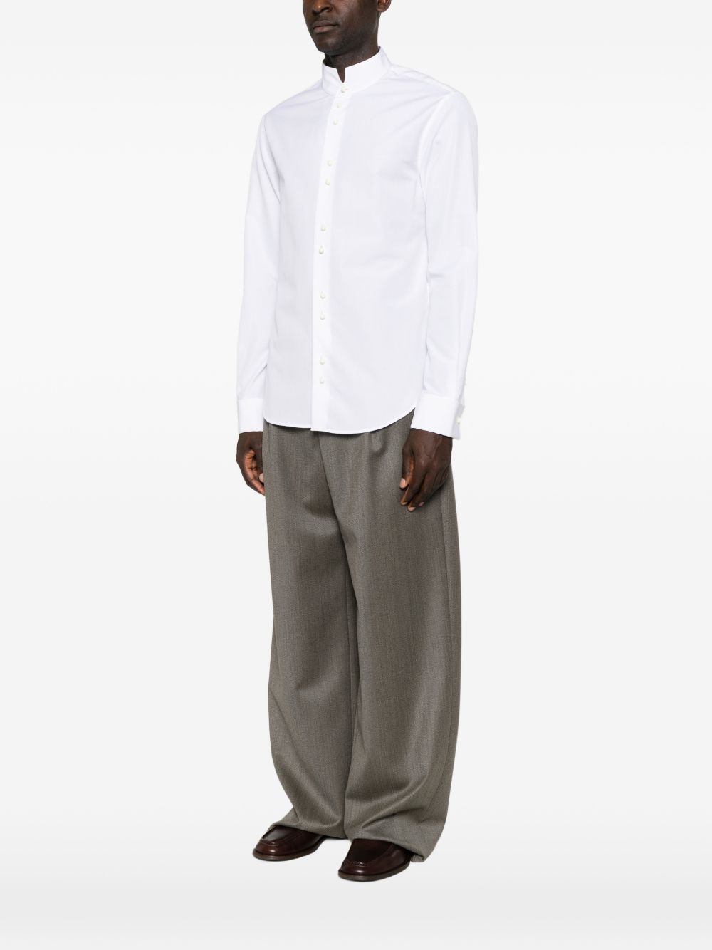 Emporio Armani Shirts WHITE