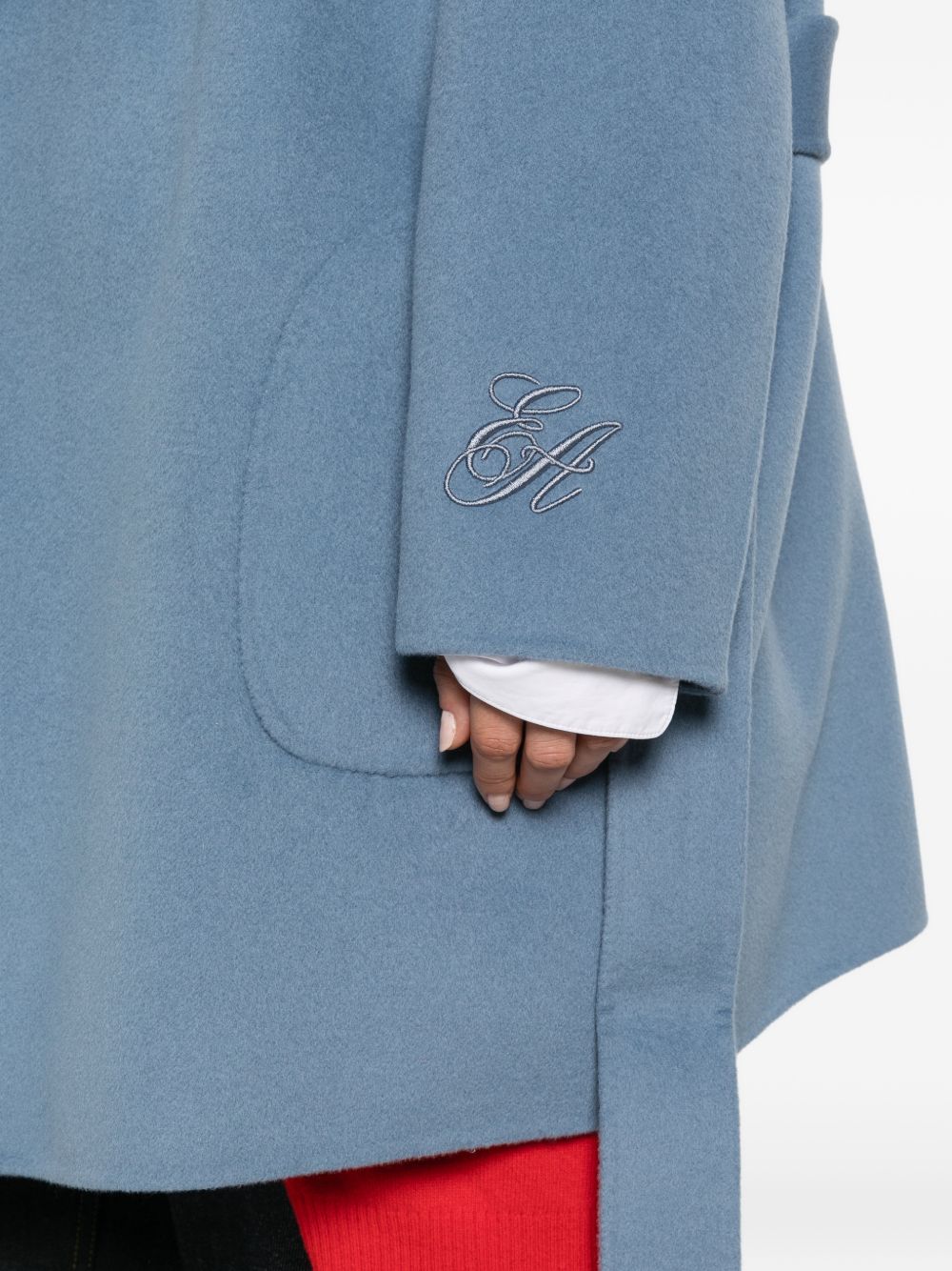 Emporio Armani Coats LIGHT BLUE