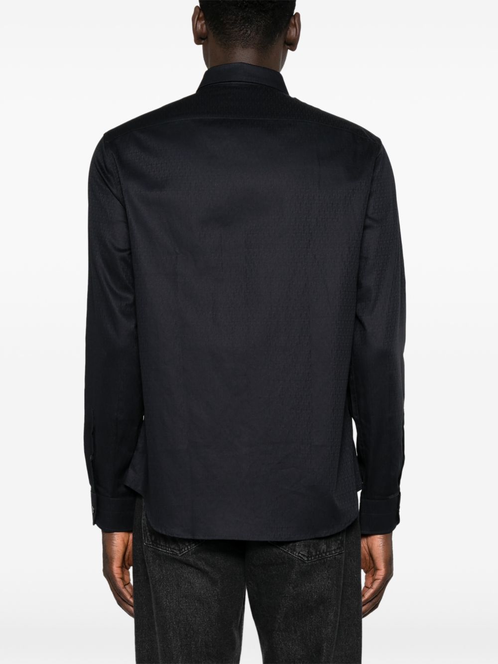 Emporio Armani Shirts NAVY