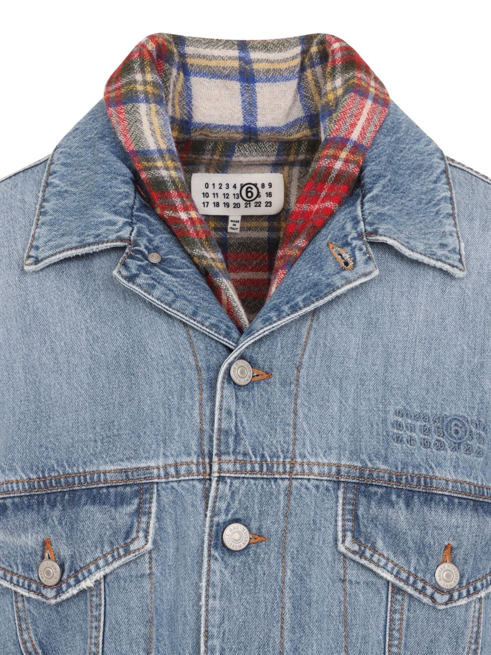 MM6 Maison Margiela Coats LIGHT BLUE