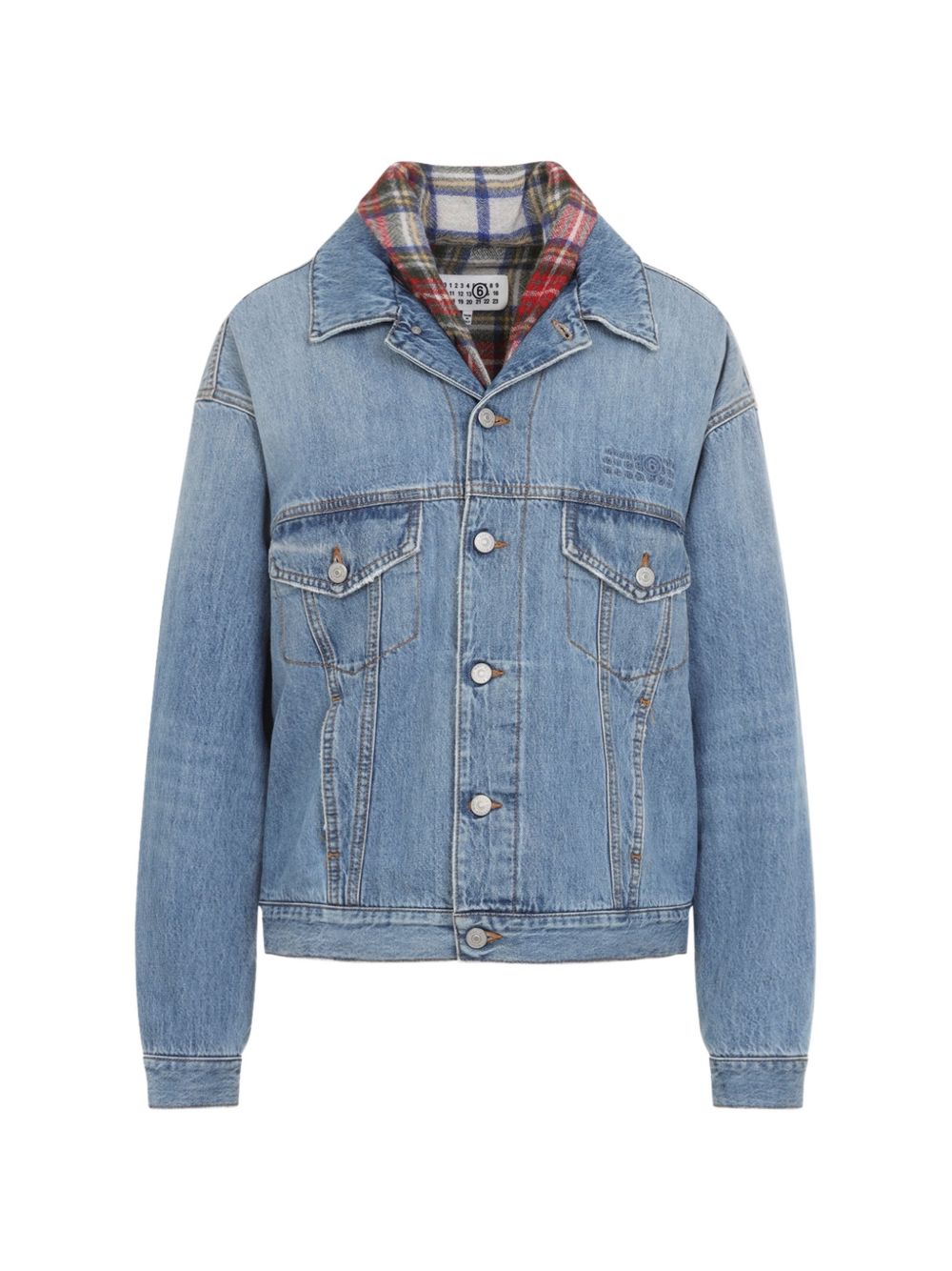 MM6 Maison Margiela Coats LIGHT BLUE