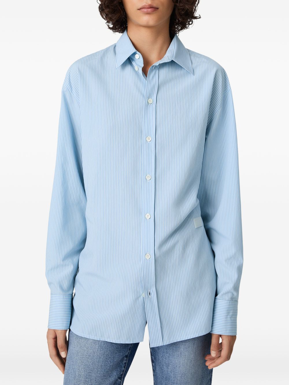 MM6 Maison Margiela Shirts LIGHT BLUE