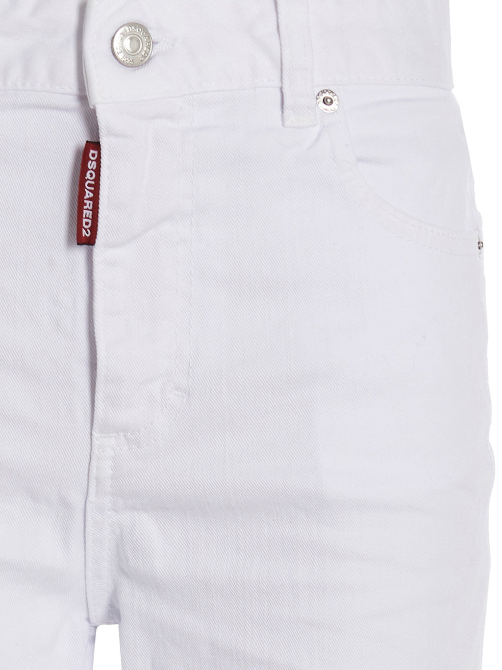 Dsquared2 Super Flared Cropped Jeans