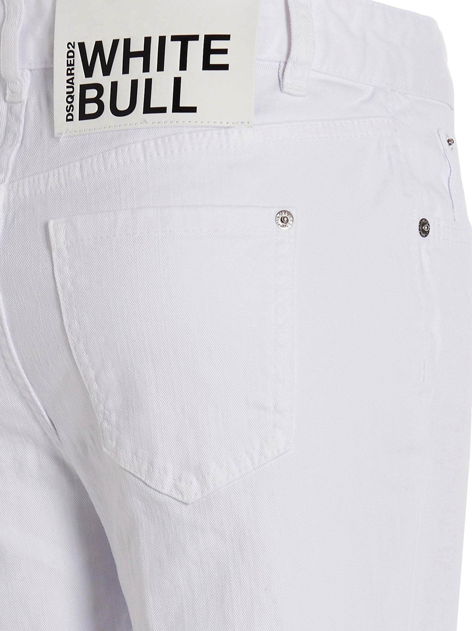 Dsquared2 Super Flared Cropped Jeans