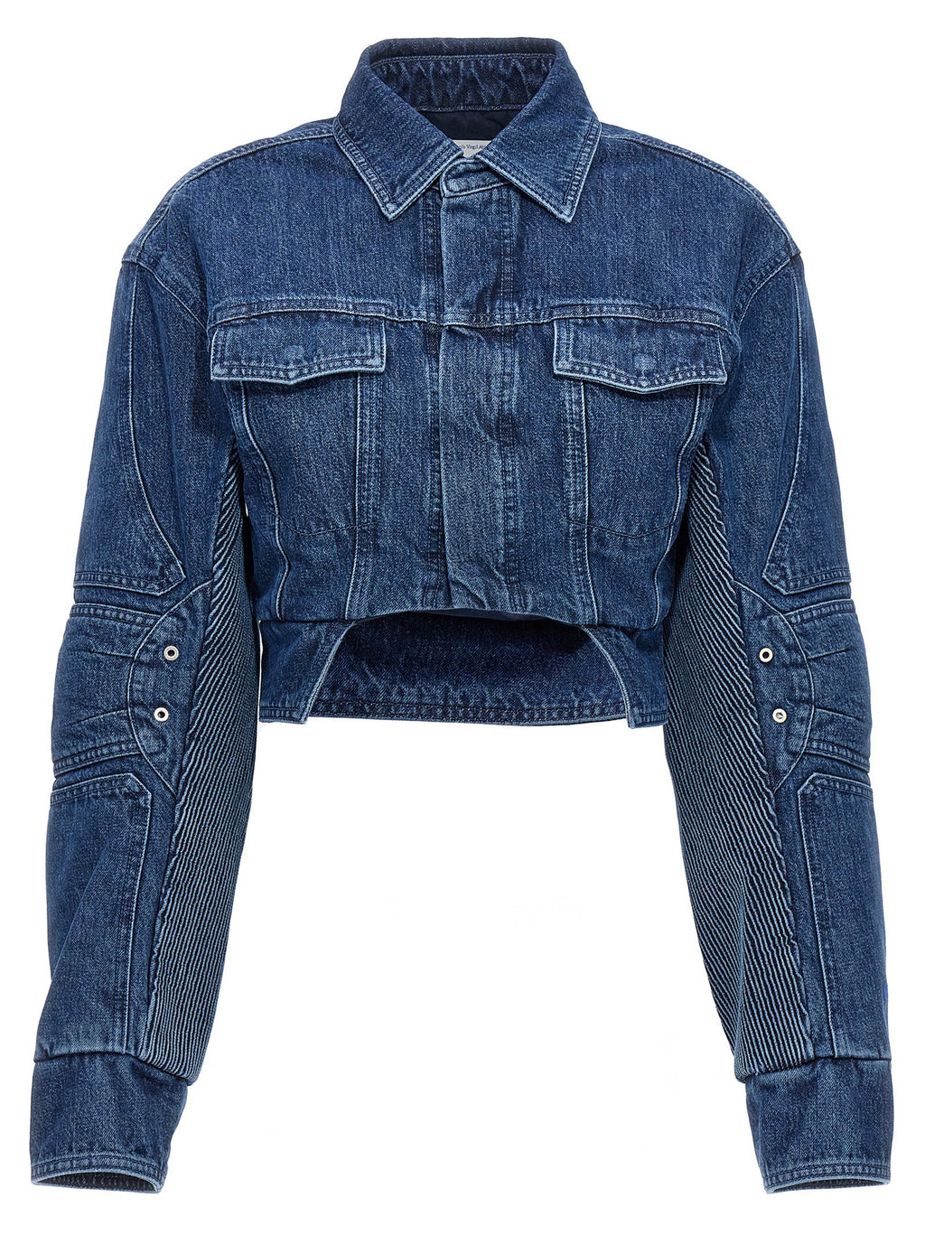 Off White Motorcycle Denim Jacket