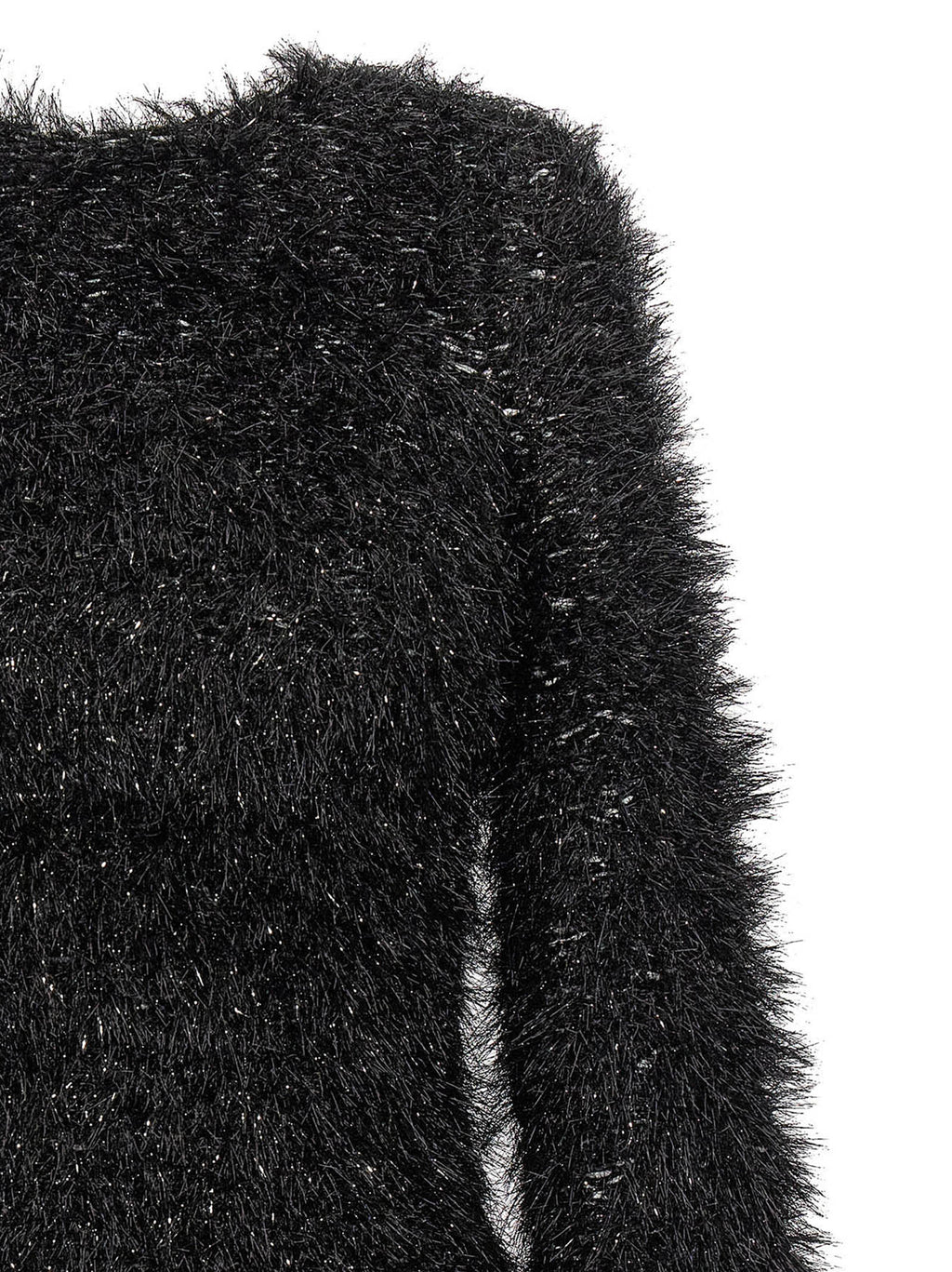 Victoria Beckham Cut-out Lurex Sweater