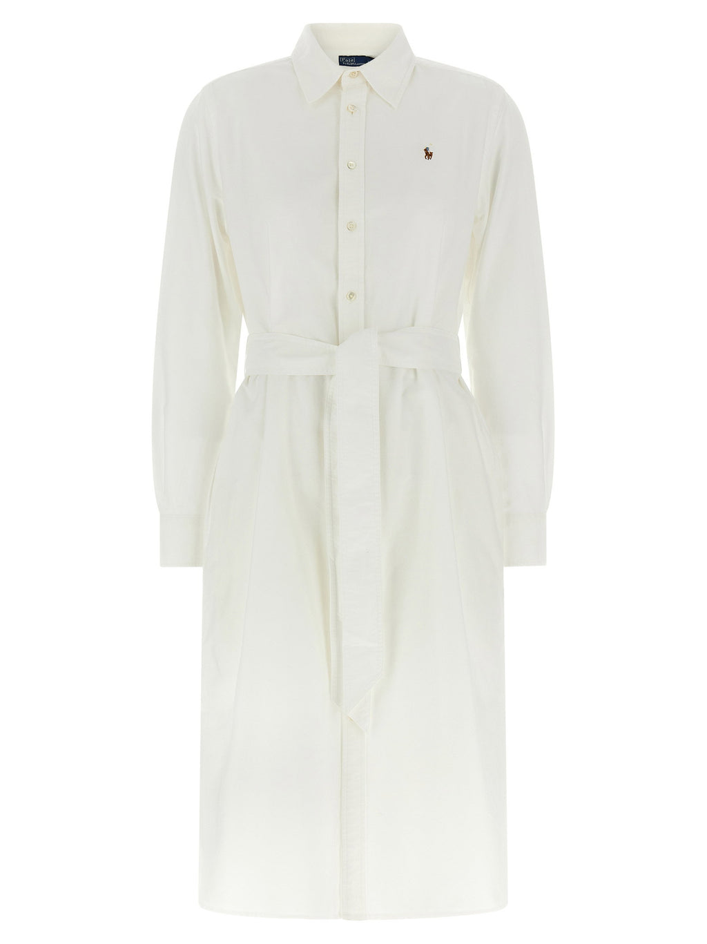Polo Ralph Lauren Logo Embroidery Chemisier Dress
