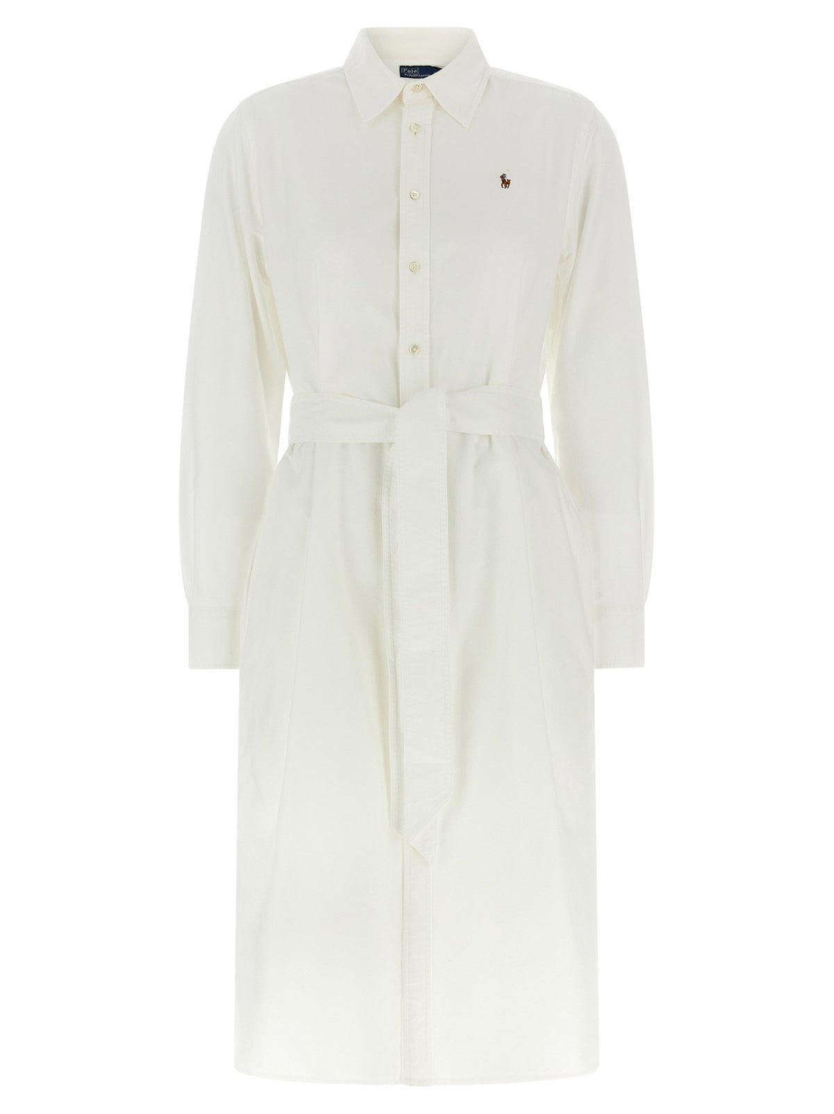 Polo Ralph Lauren Logo Embroidery Chemisier Dress