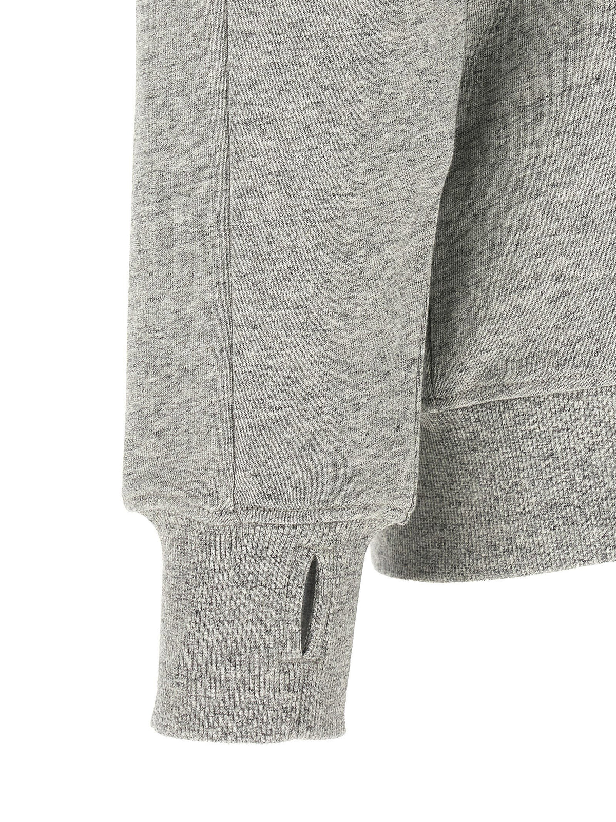 C.p. Company Diagonal Raised Fleece  Sweatshirt And Lens Detail