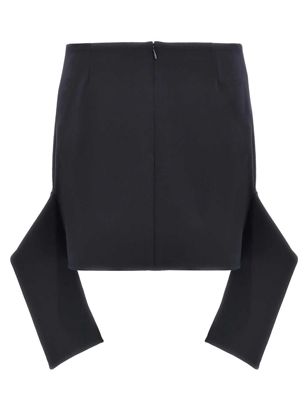 Courreges Reversed Belt Mini Skirt