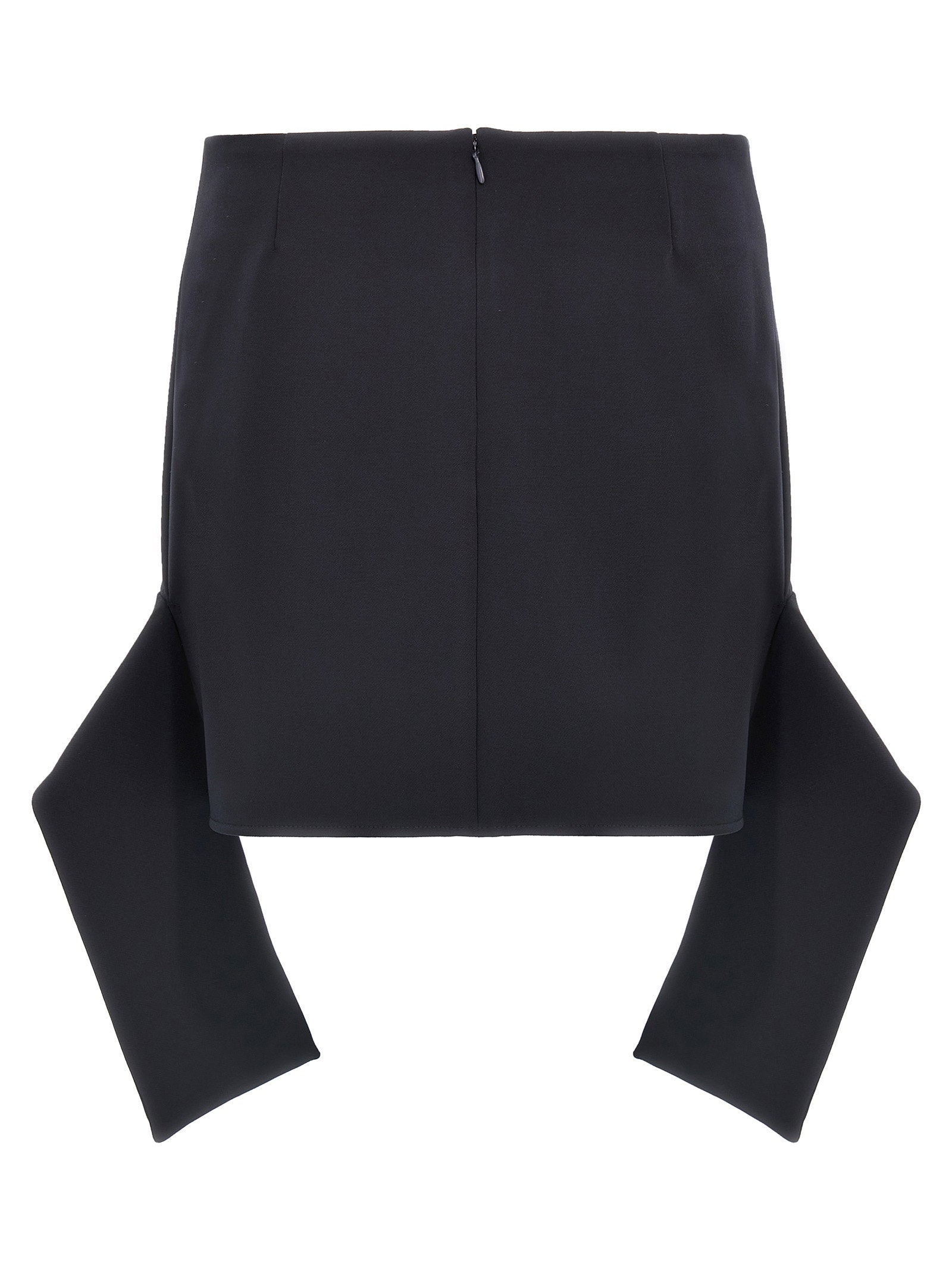 Courreges Reversed Belt Mini Skirt