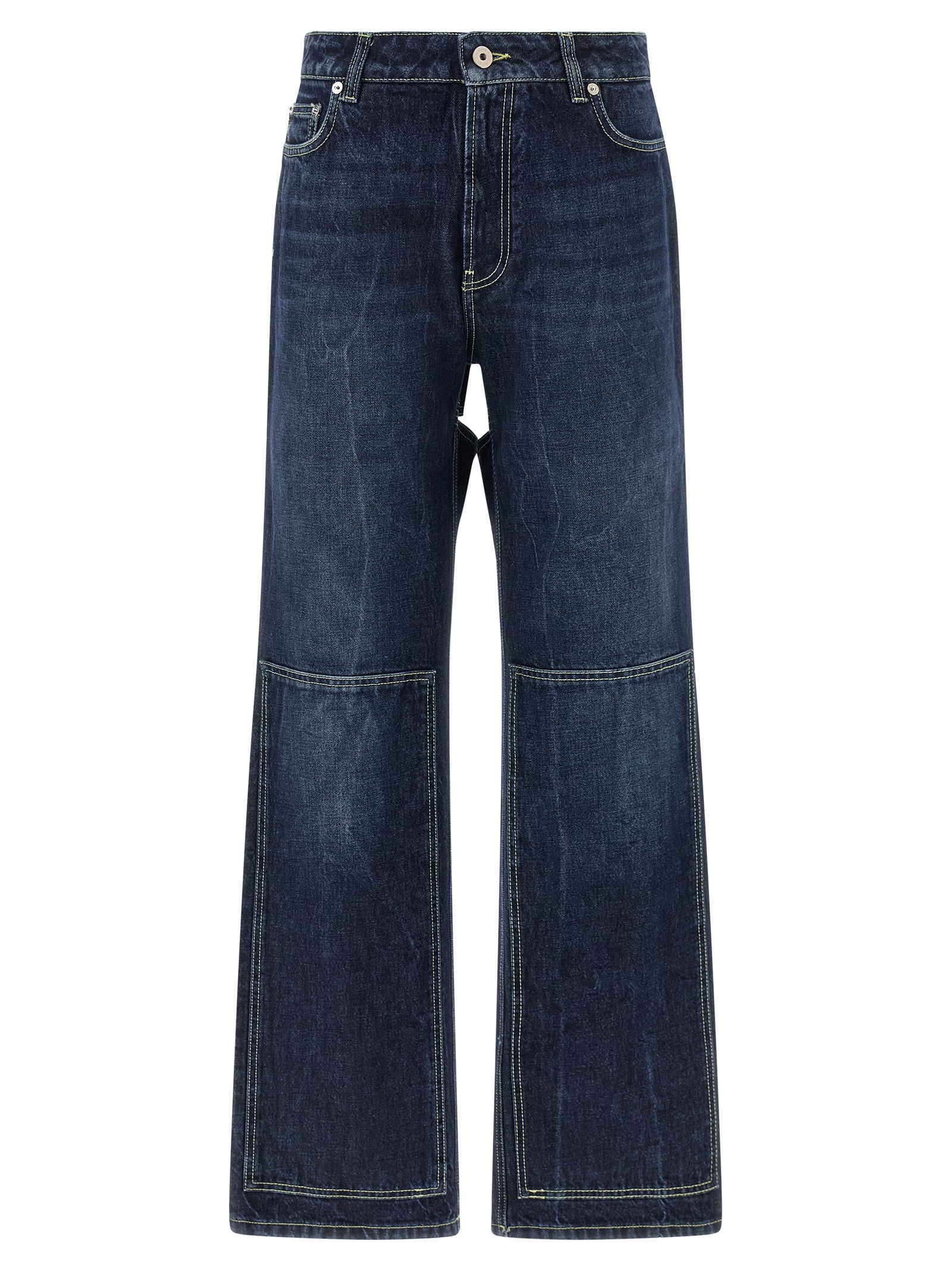 Jean Paul Gaultier The Blue Cut-out Jeans