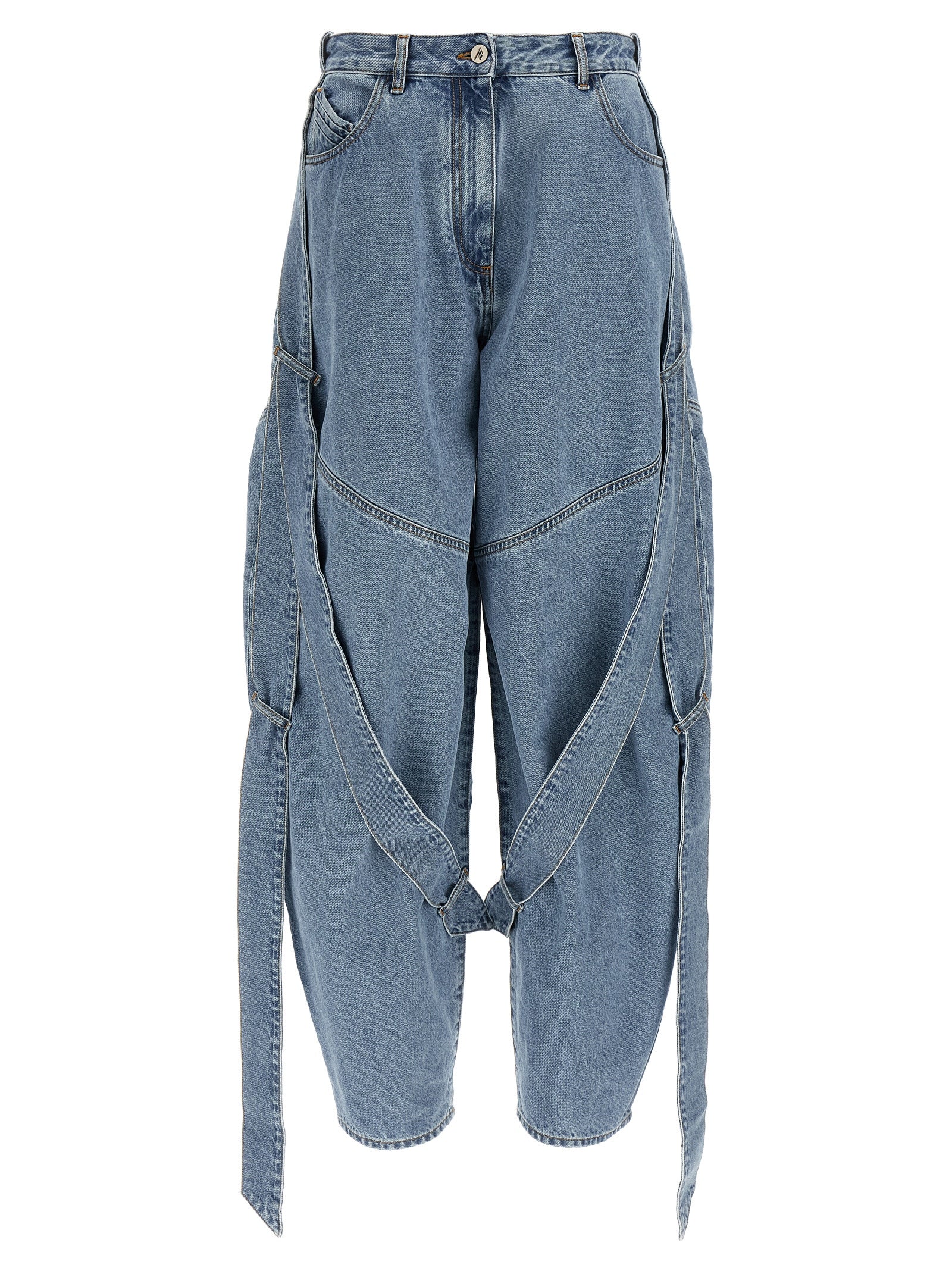 The Attico Tape Jeans