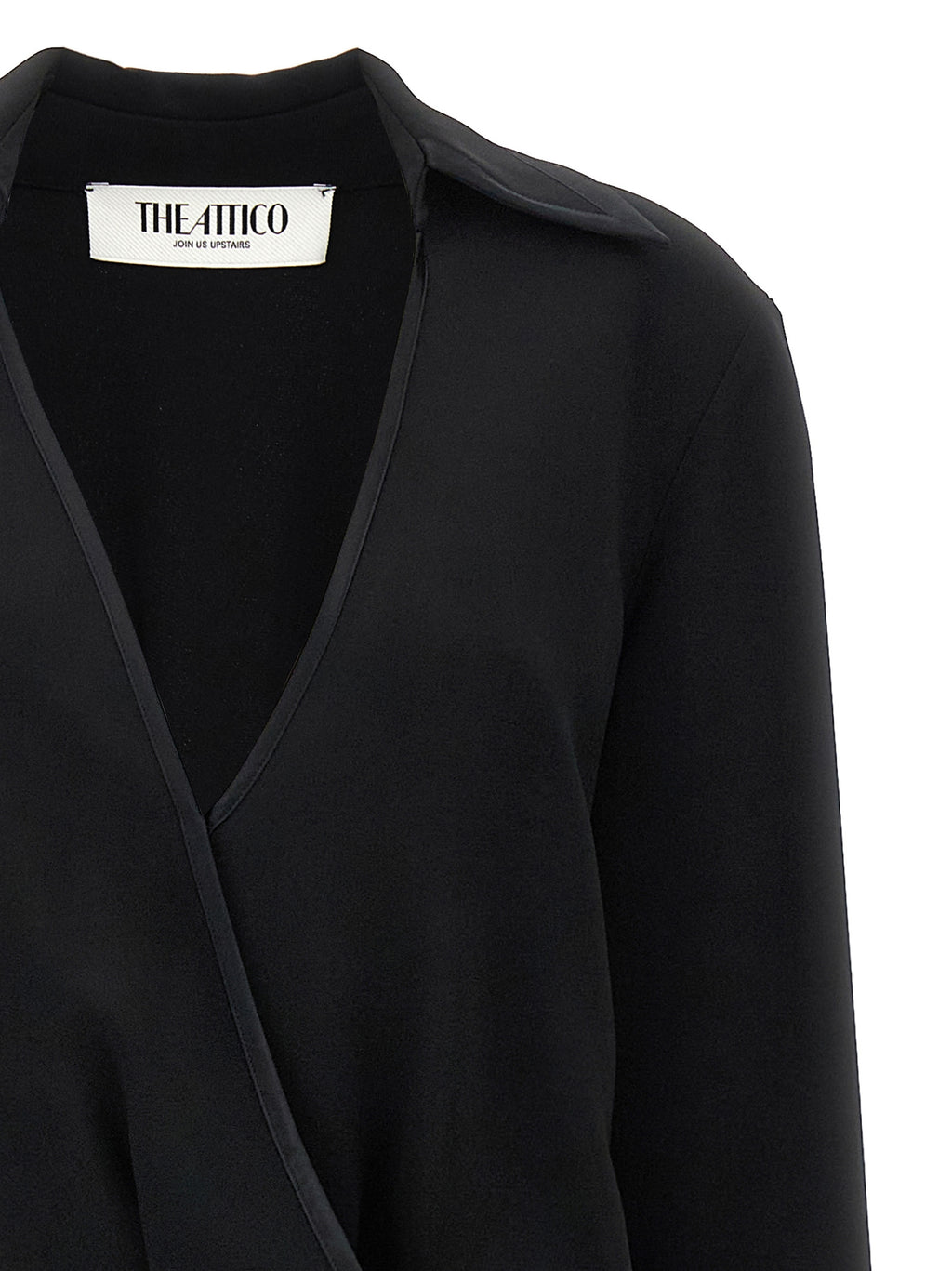 The Attico Wrap Dress