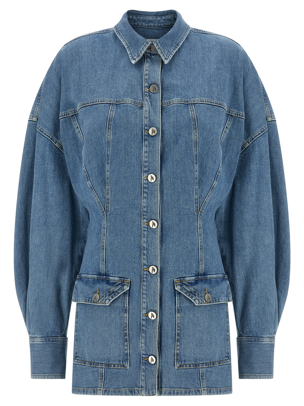 The Attico Denim Dress