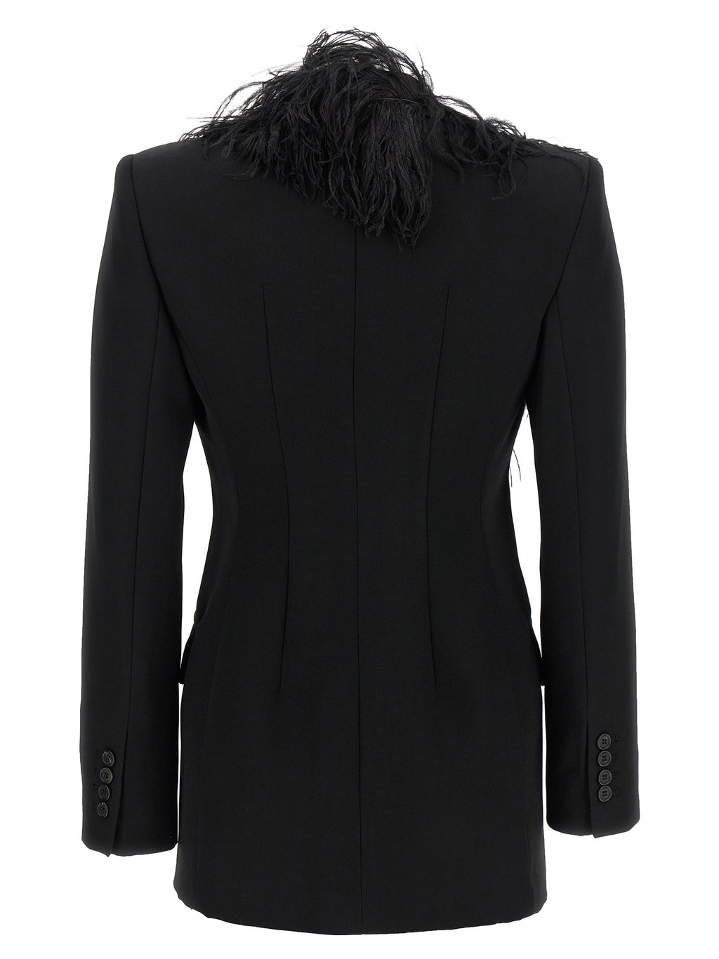 The Attico Feather Blazer