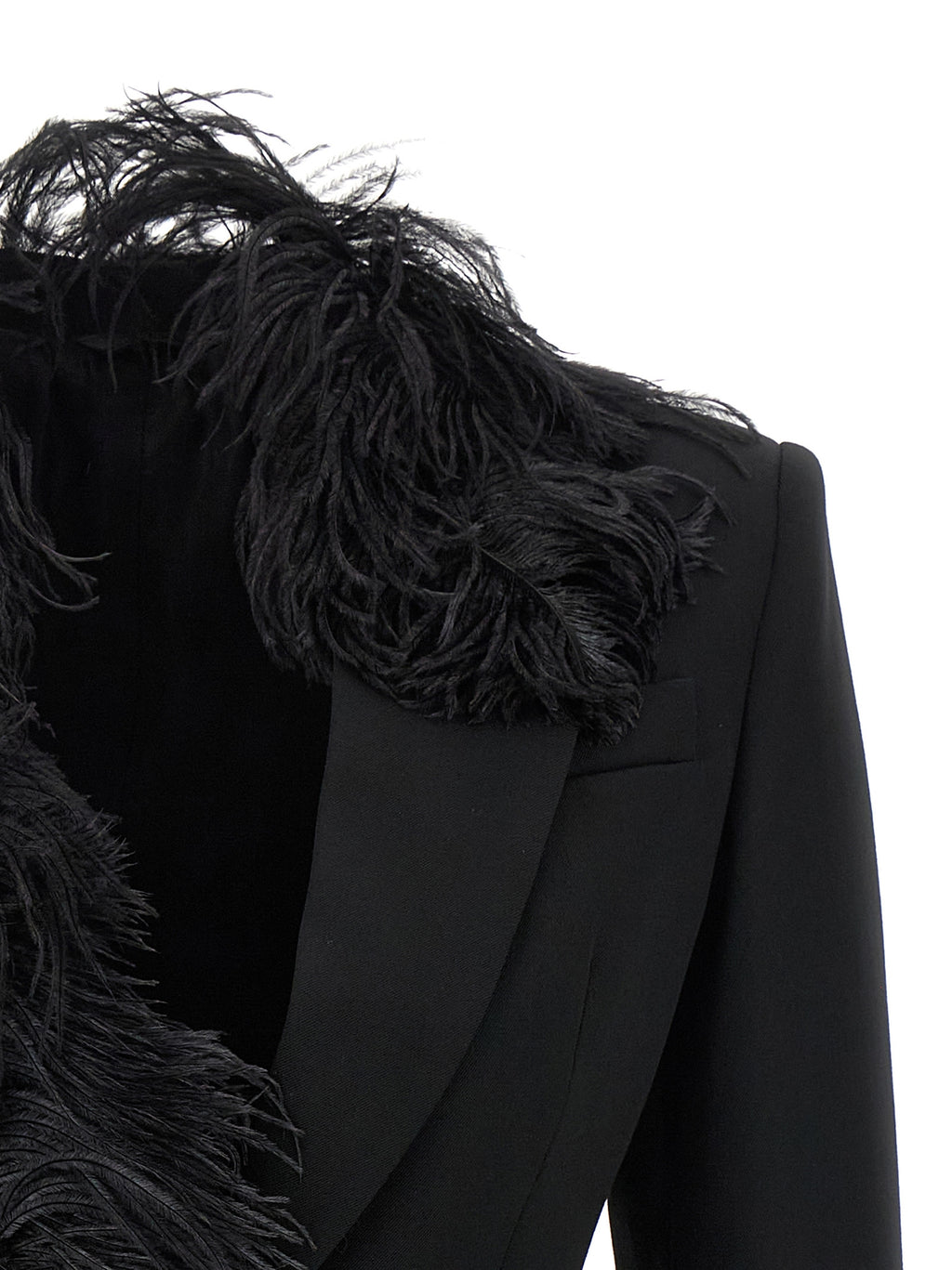 The Attico Feather Blazer