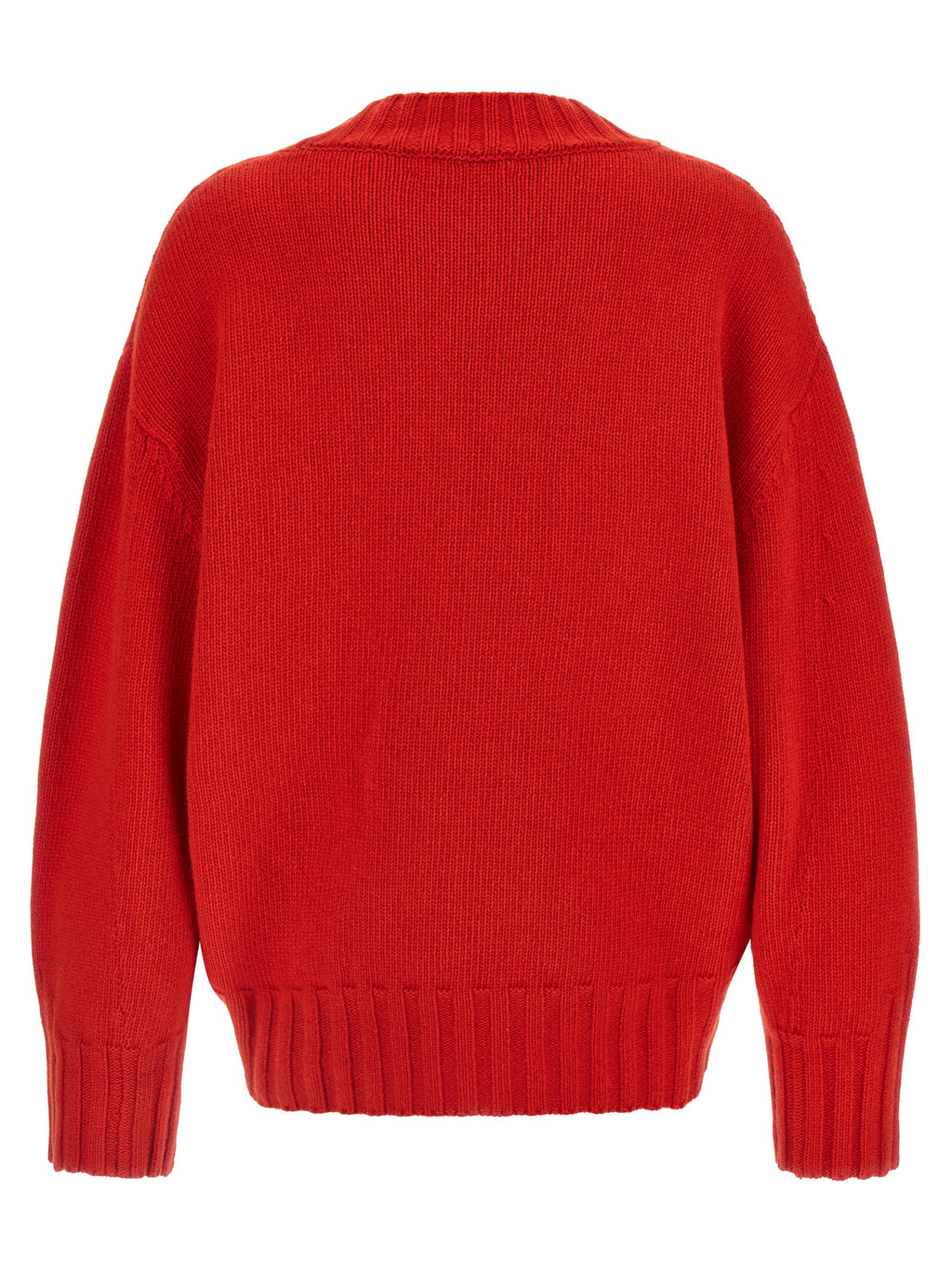 The Attico Asymmetrical Hem Sweater