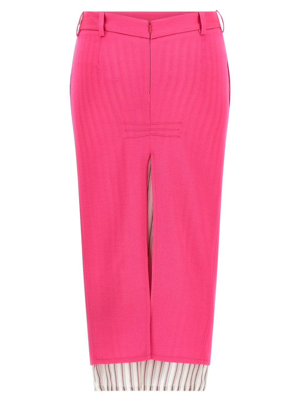 The Attico Double Layer Skirt