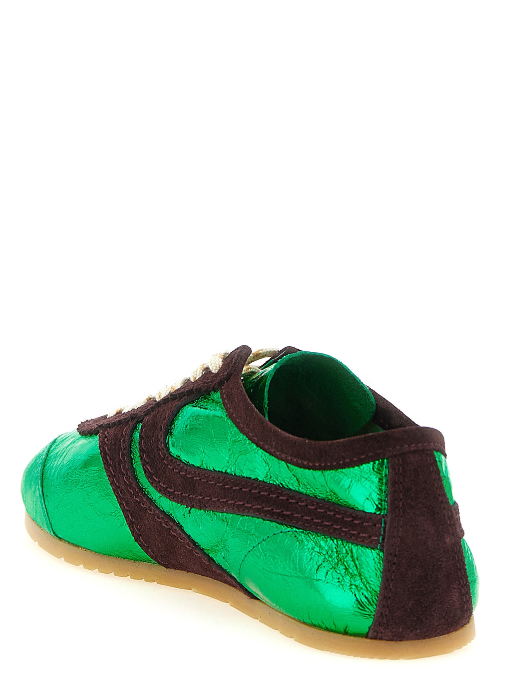 Dries Van Noten Laminated Leather Sneakers