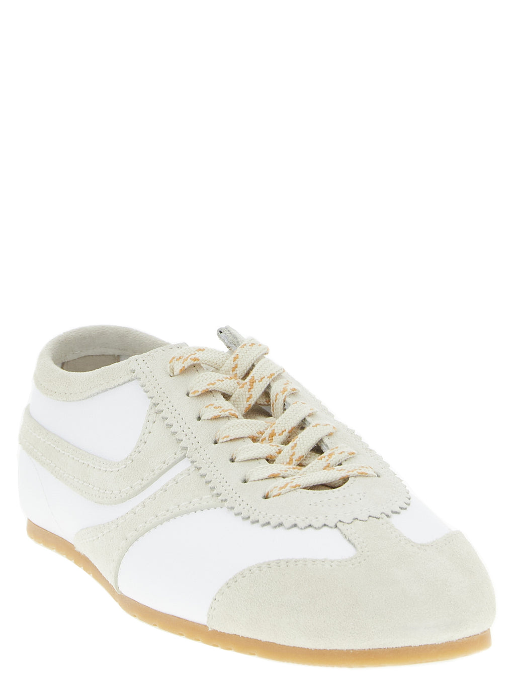 Dries Van Noten Leather And Suede Sneakers