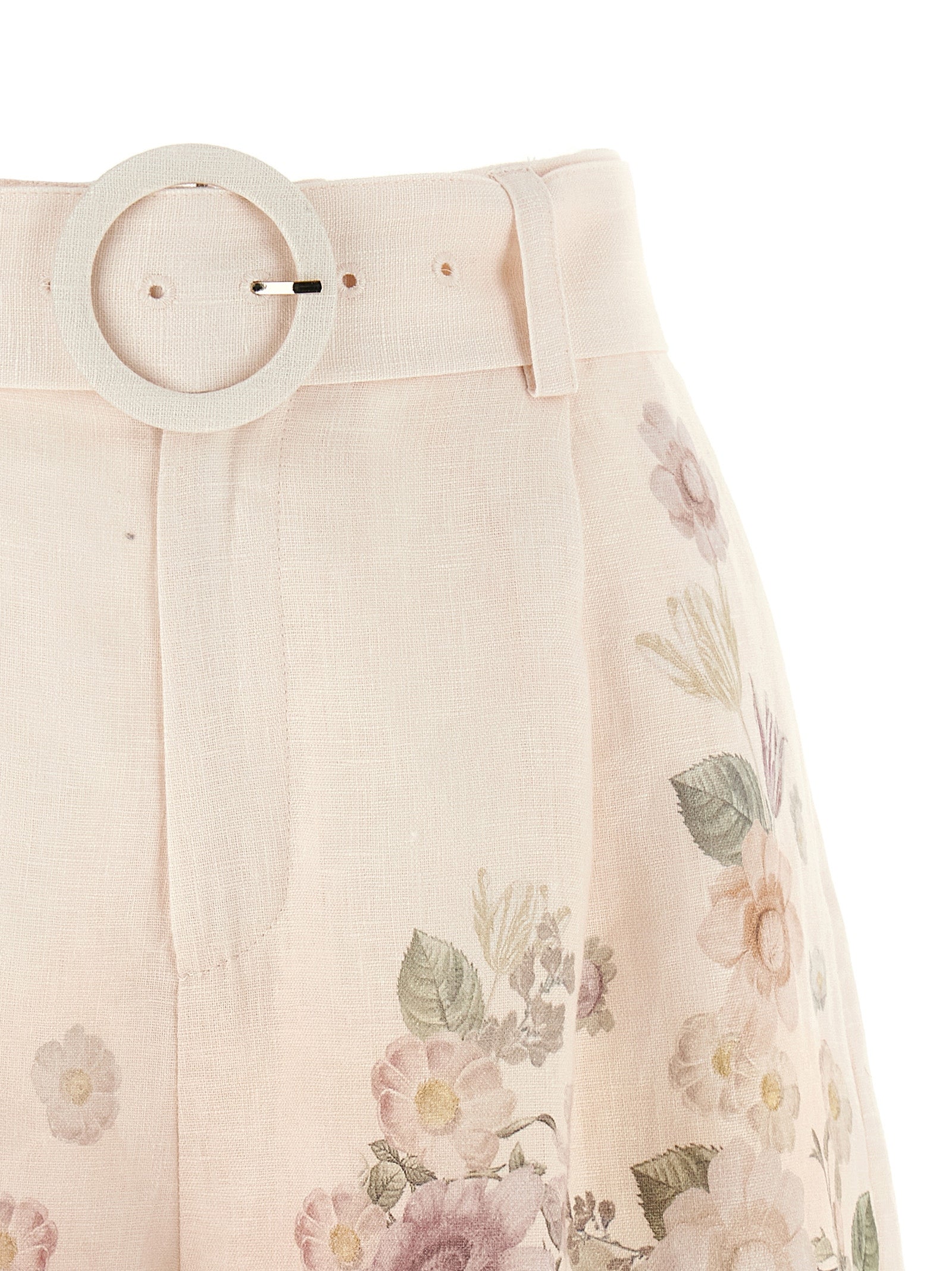 Twin Set Linen Shorts