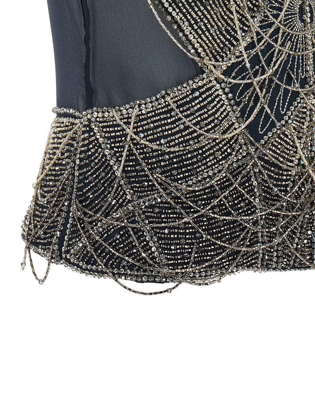 The Attico Jewel Embroidery Top