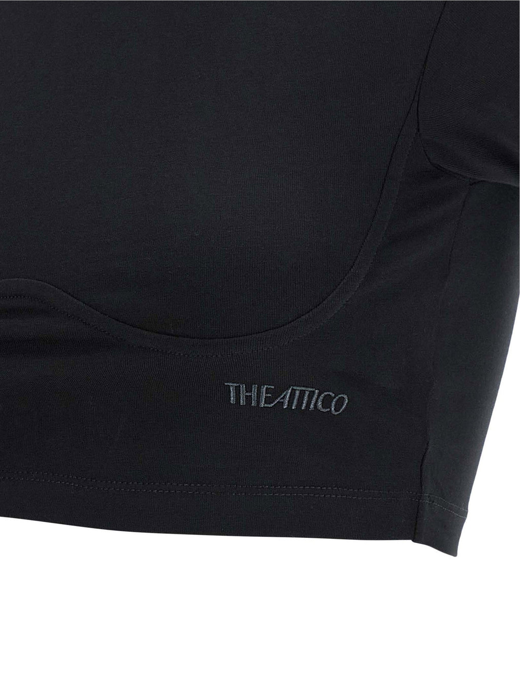 The Attico Bustier Crop T-shirt