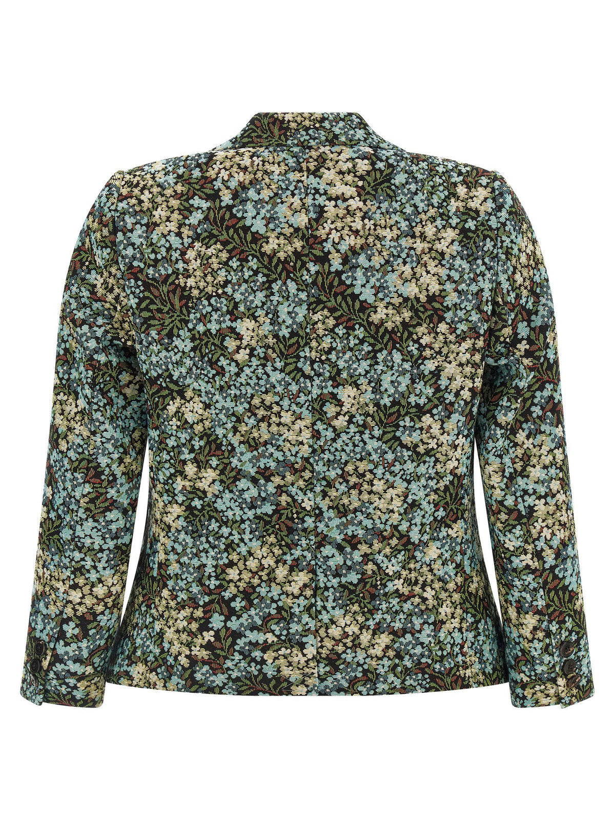 Dries Van Noten Bamis Floral Jacquard Blazer
