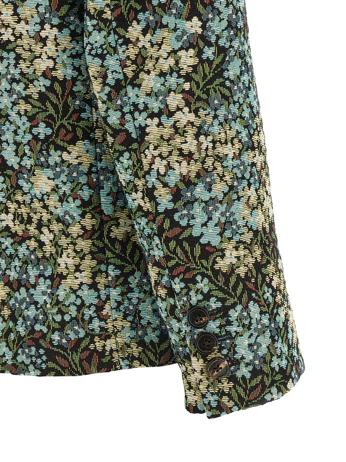 Dries Van Noten Bamis Floral Jacquard Blazer