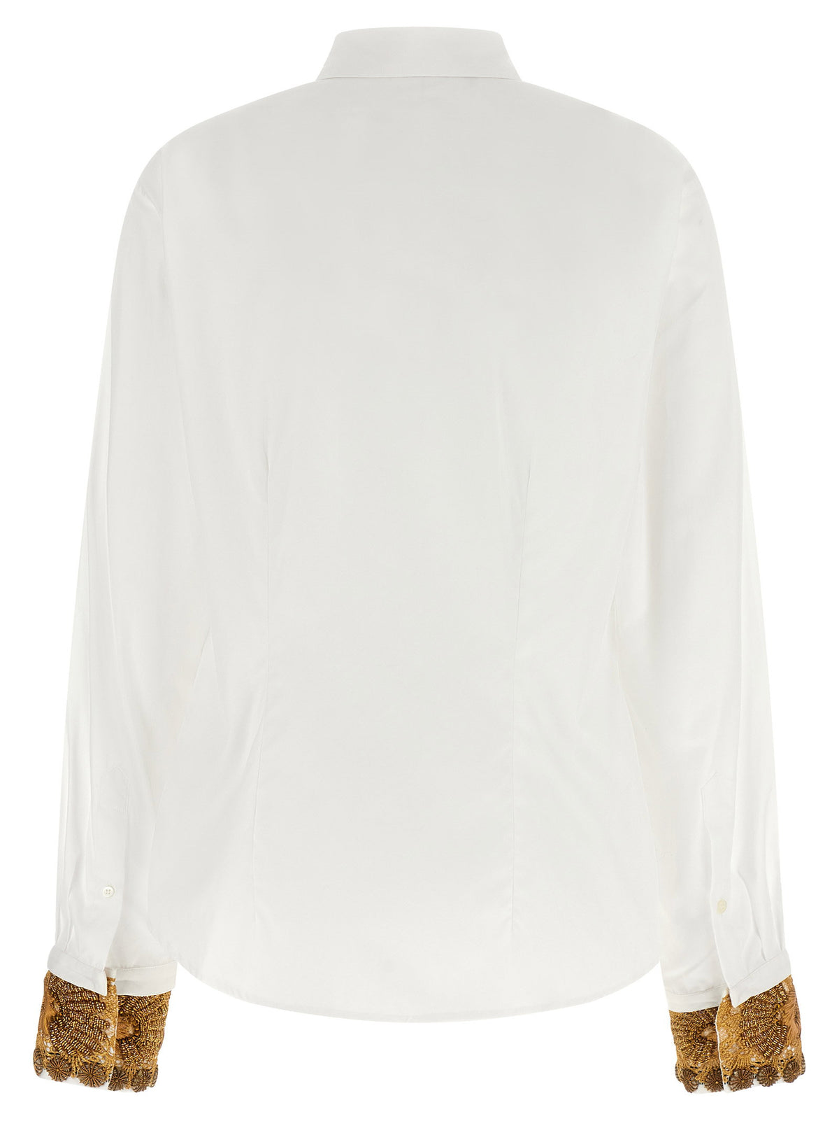 Dries Van Noten Shirt With Embroidered Cuffs