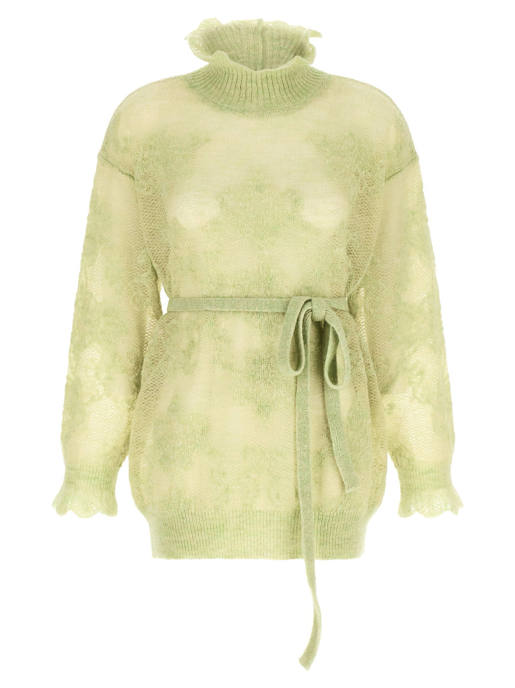 Twin Set Jacquard Yarn Sweater