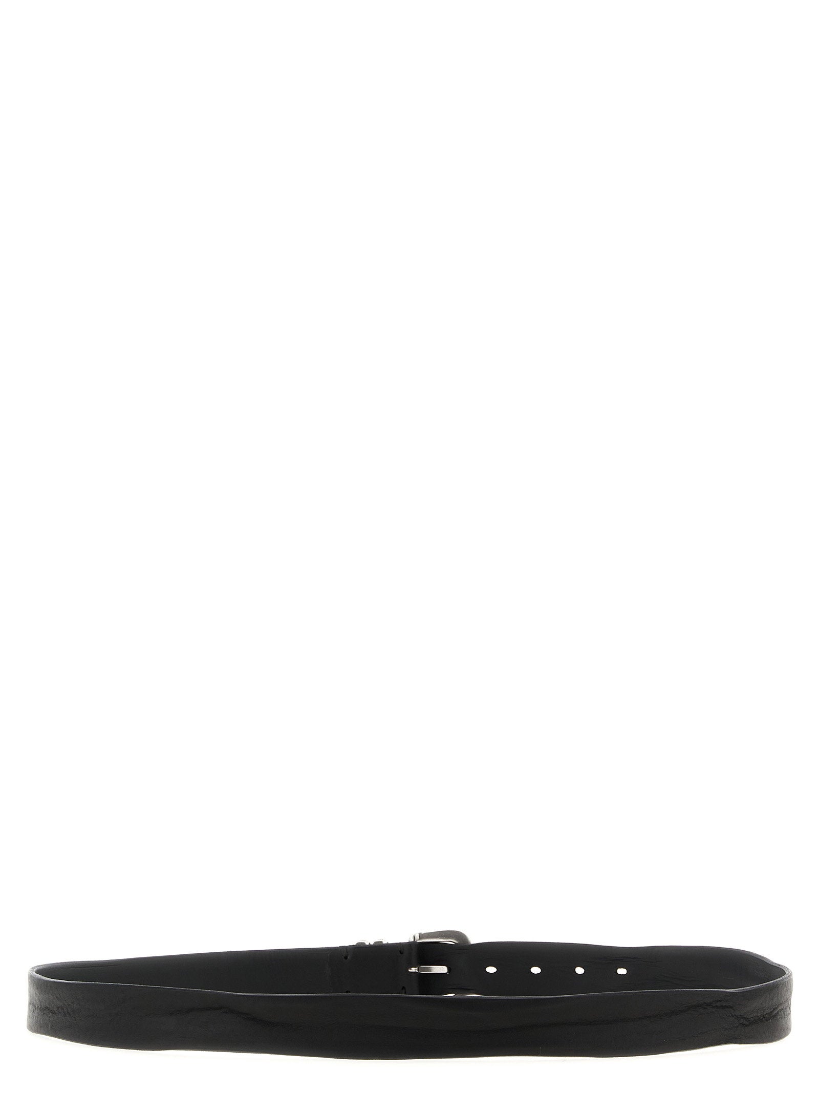 Zerbini Claudio Aged Leather Belt