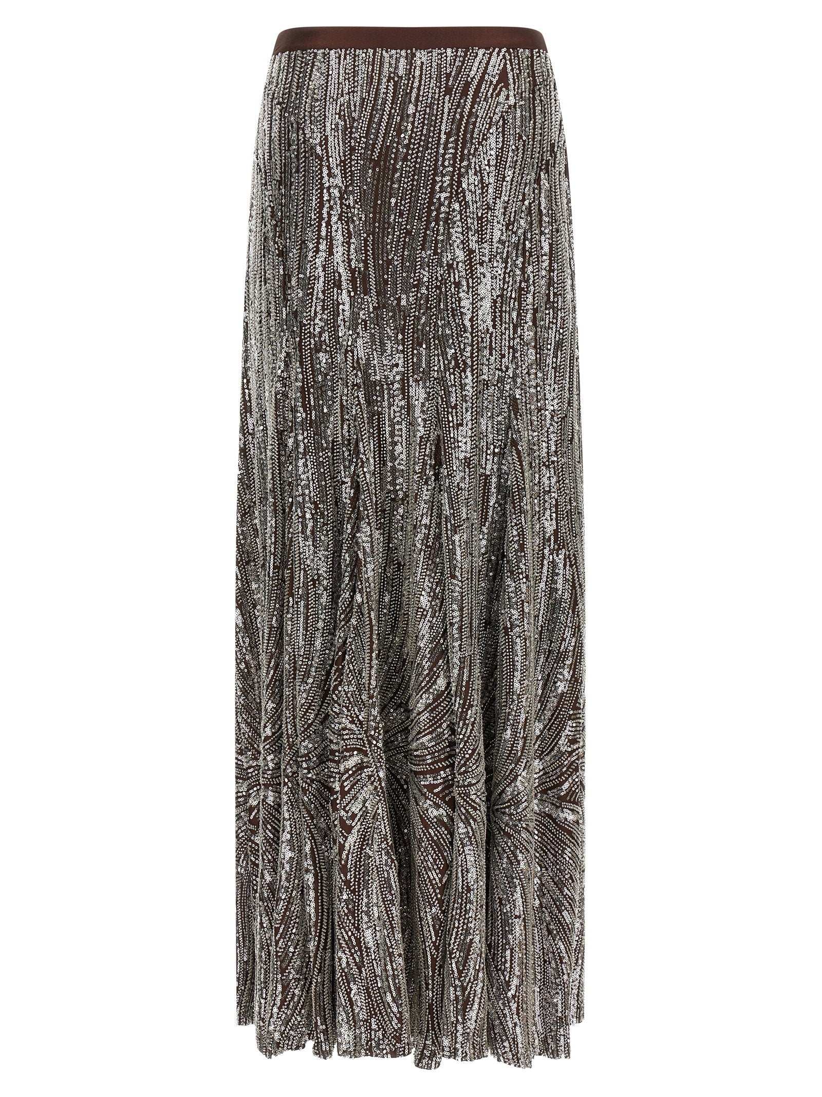 Paco Rabanne Sequin And Pearl Skirt