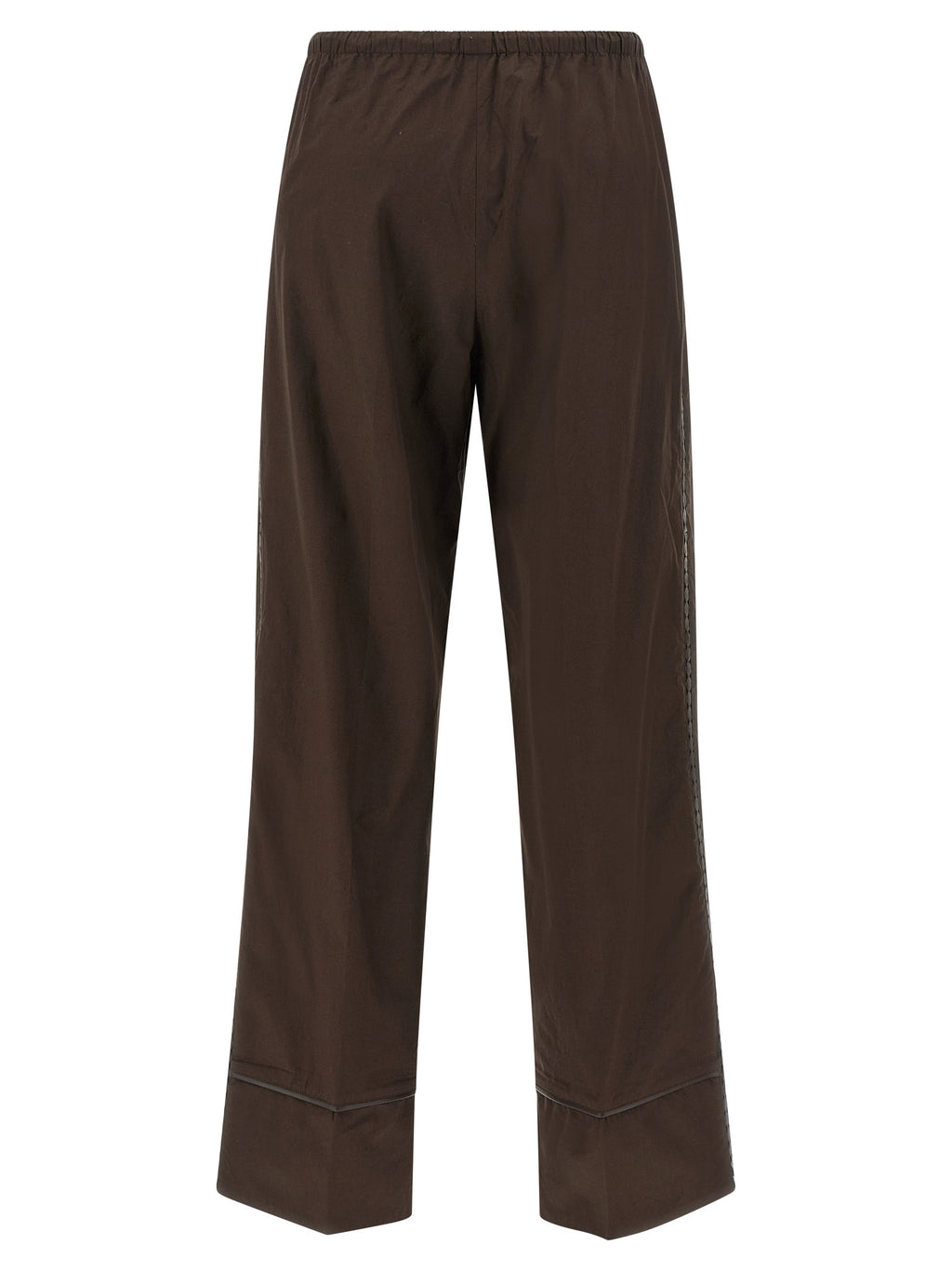 Yves Salomon Leather Insert Pants