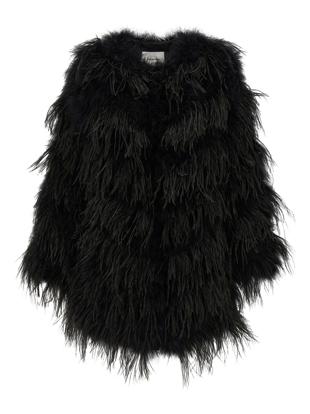 Yves Salomon Feather Caban