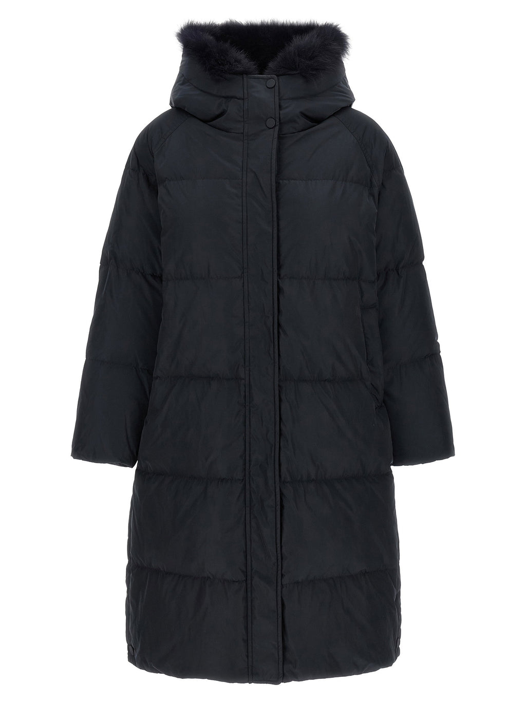 Army Yves Salomon Fox Fur Finishing Down Jacket