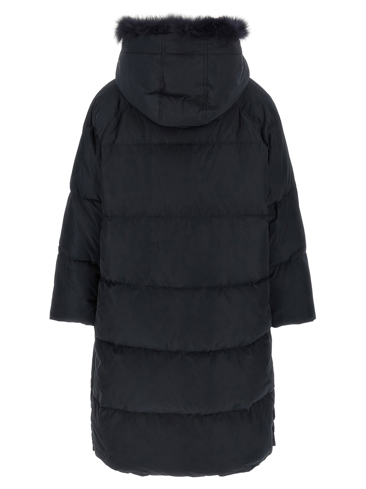 Army Yves Salomon Fox Fur Finishing Down Jacket