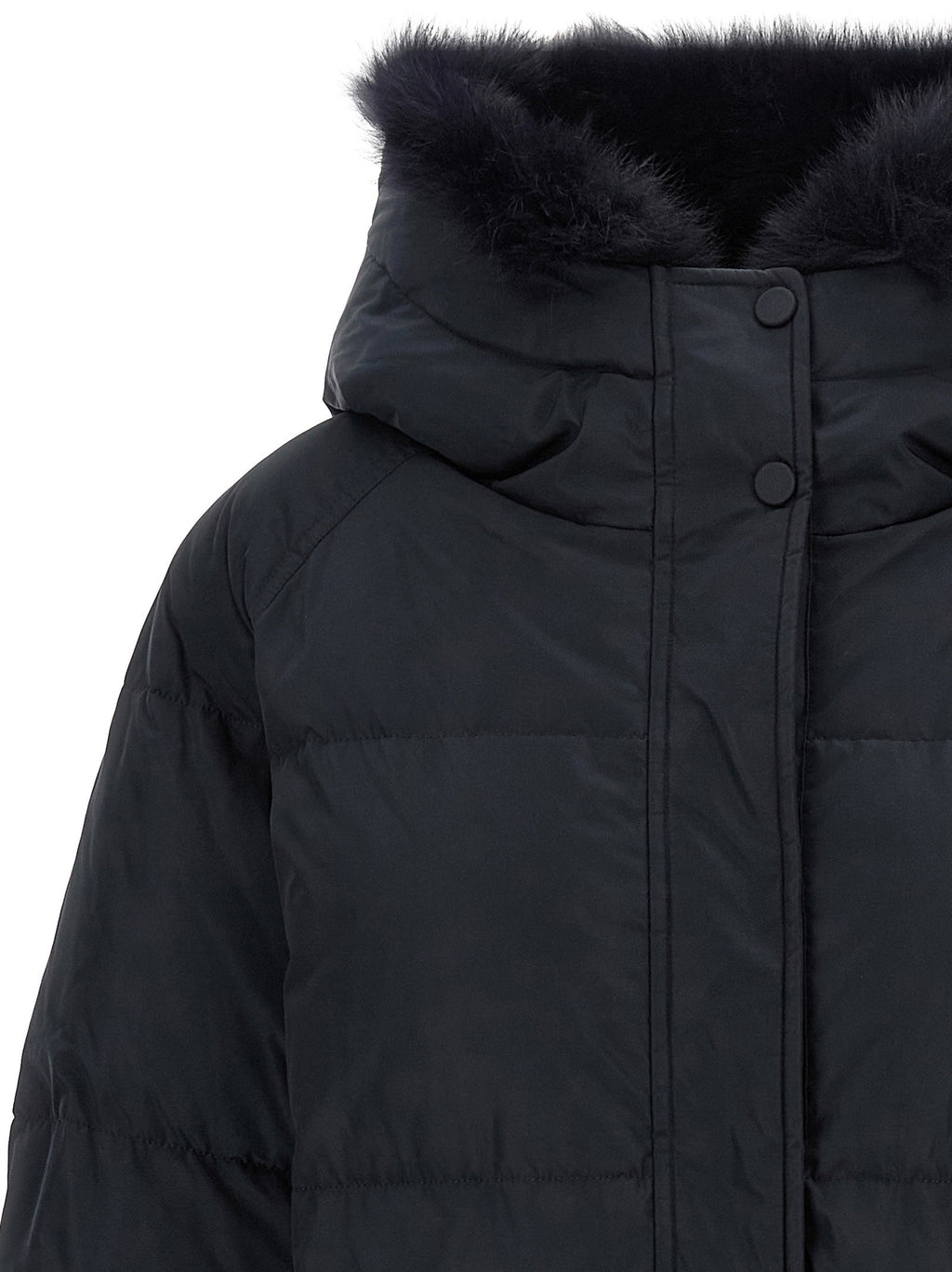 Army Yves Salomon Fox Fur Finishing Down Jacket